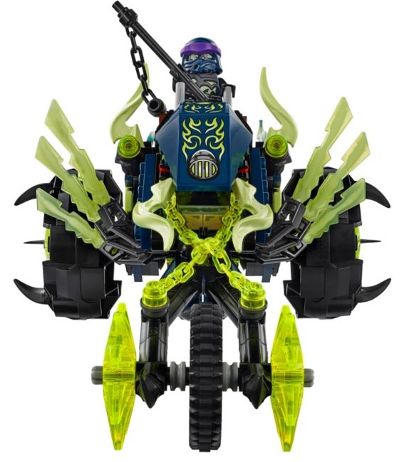 Emboscada de la moto encadenada ( Lego 70730 ) imagen d