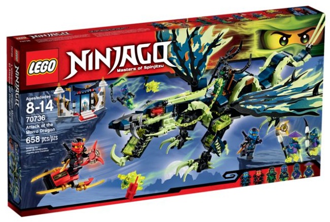 El Ataque del Dragón de Morro ( Lego 70736 ) imagen h
