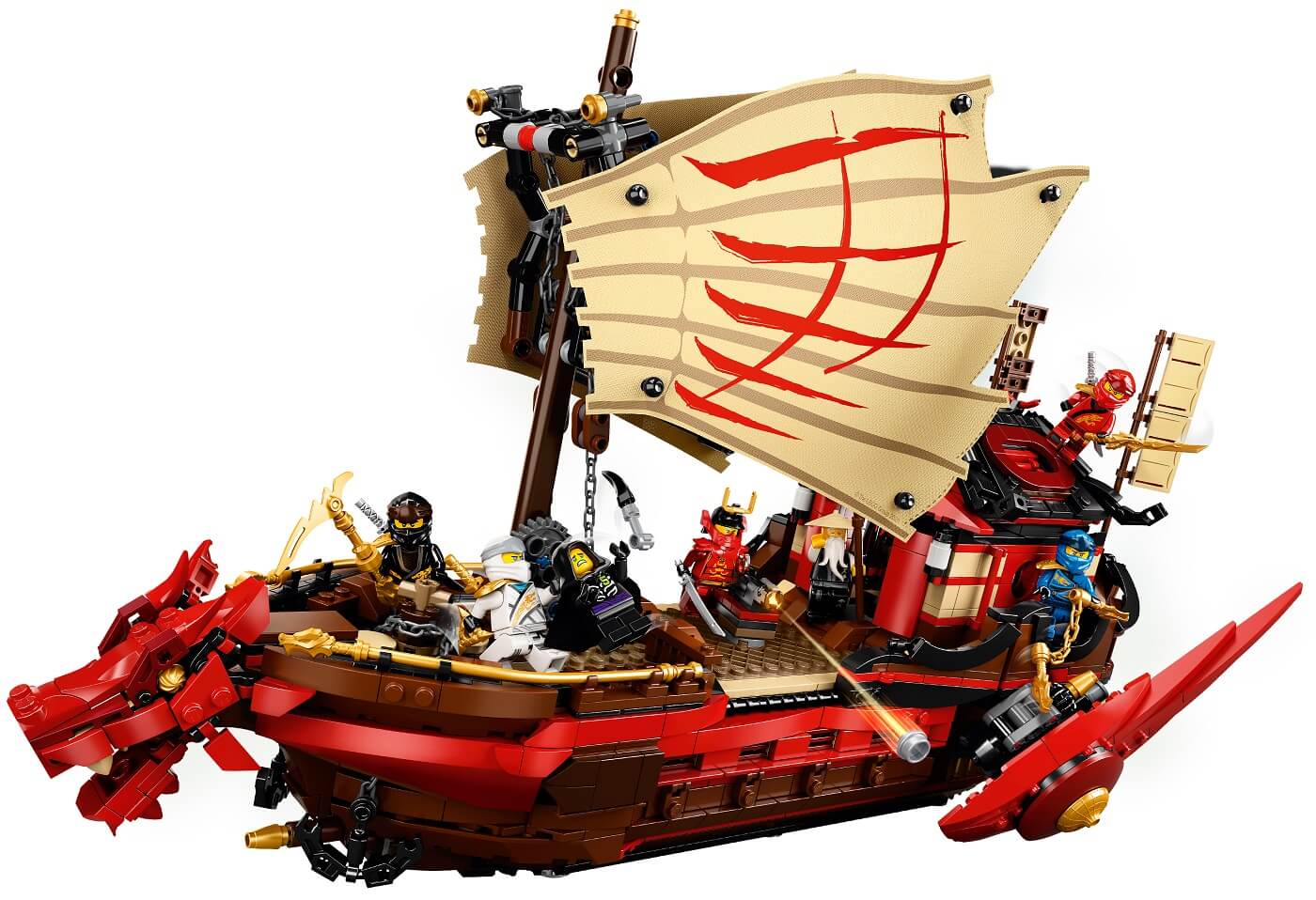 Barco de Asalto Ninja ( Lego 71705 ) imagen b