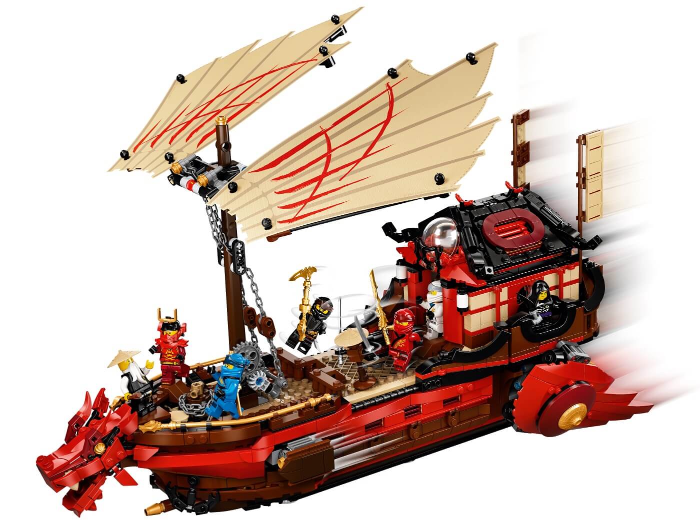 Barco de Asalto Ninja ( Lego 71705 ) imagen c