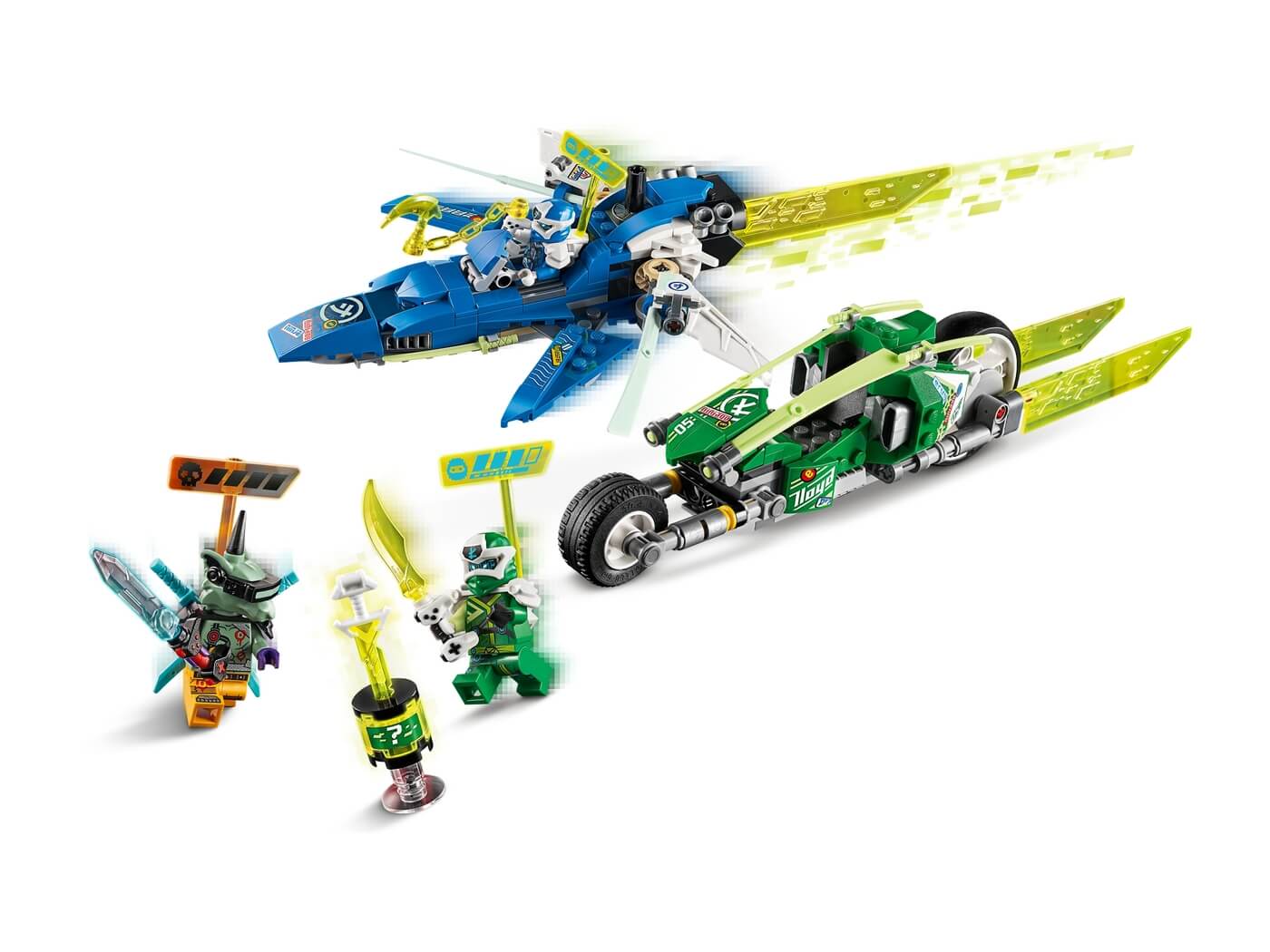 Vehiculos Supremos de Jay y Lloyd ( Lego 71709 ) imagen b