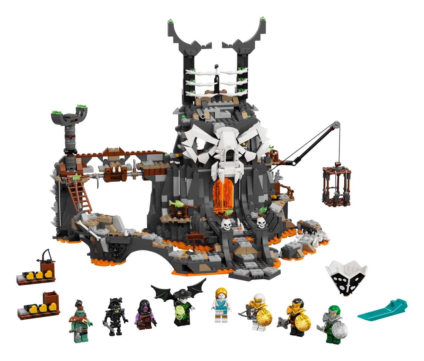 Mazmorras del Brujo de los Muertos ( Lego 71722 ) imagen a
