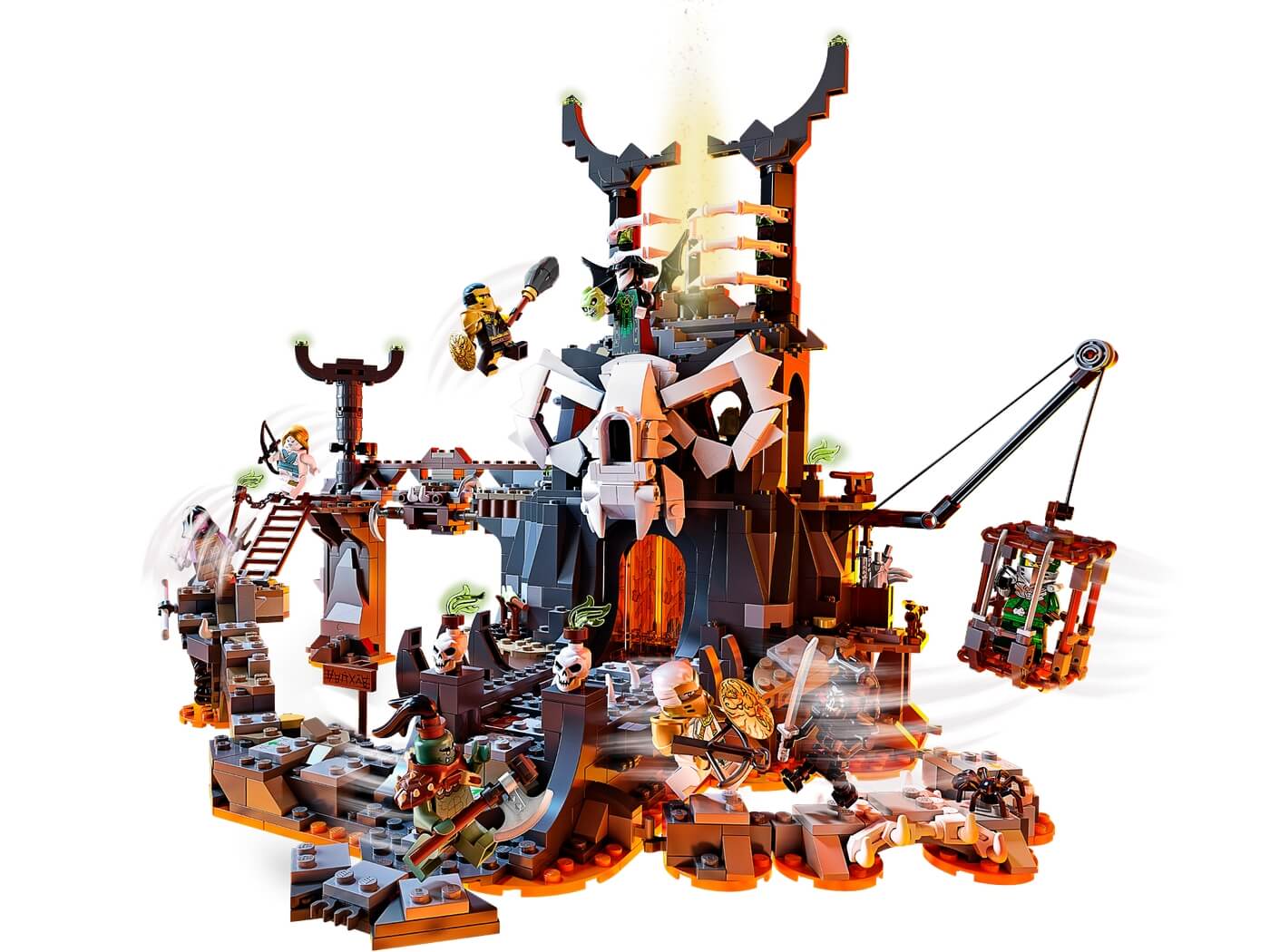 Mazmorras del Brujo de los Muertos ( Lego 71722 ) imagen b