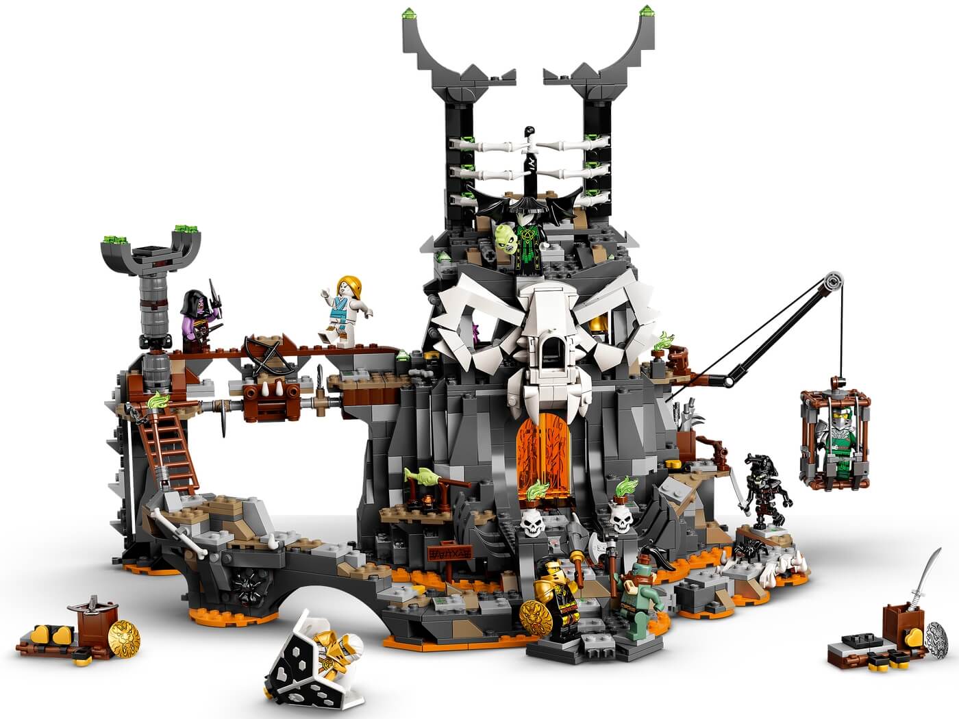 Mazmorras del Brujo de los Muertos ( Lego 71722 ) imagen c