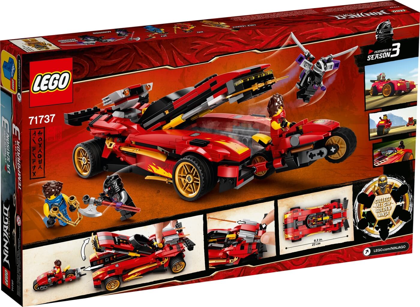 Deportivo Ninja X-1 ( Lego 71737 ) imagen h