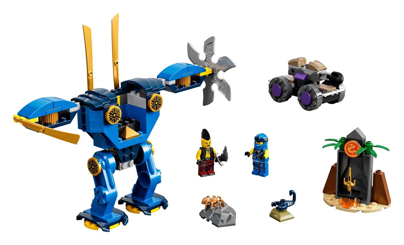 Robot Electrico de Jay ( Lego 71740 ) imagen a