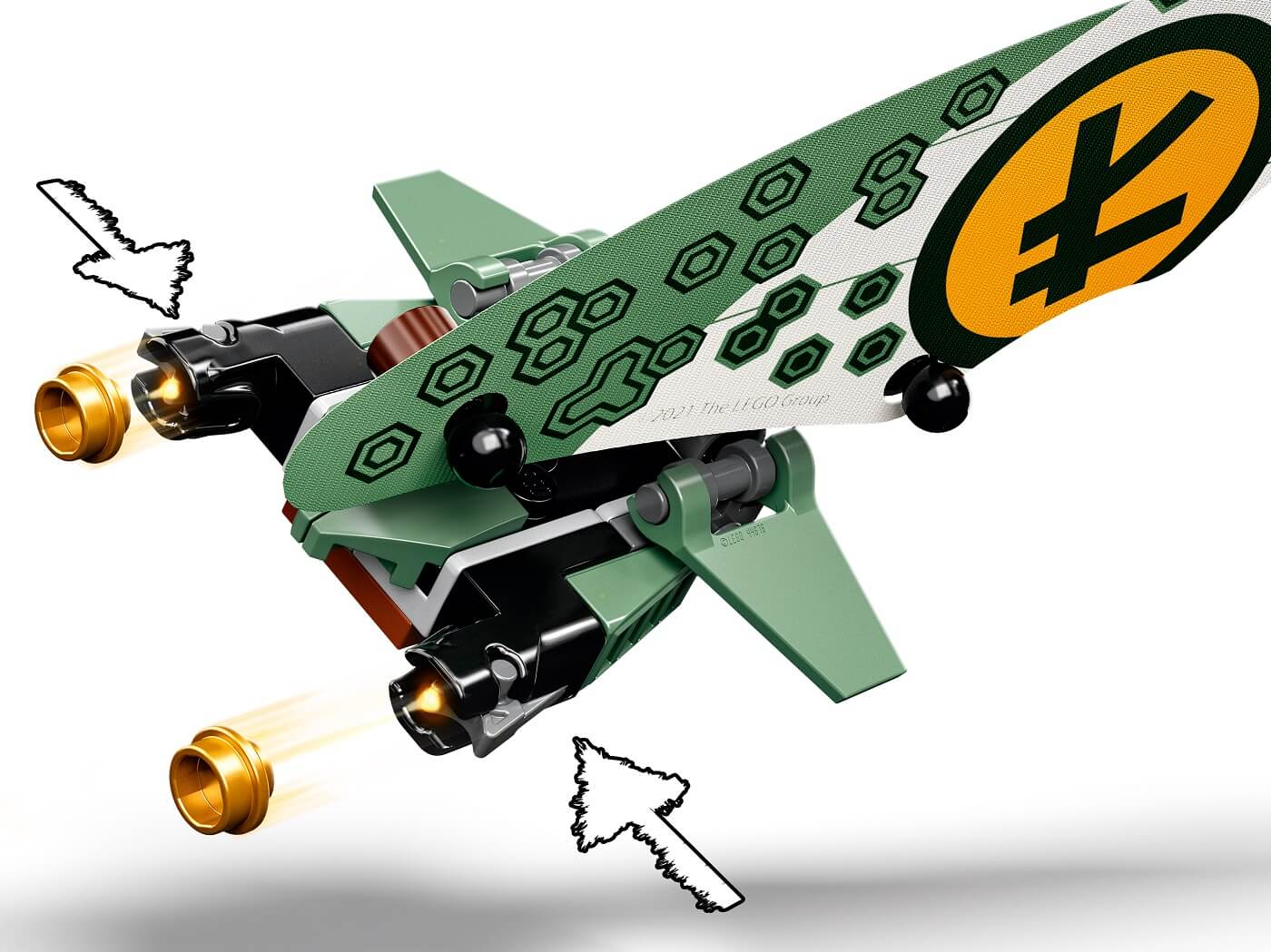 Chopper de la Jungla de Lloyd ( Lego 71745 ) imagen g