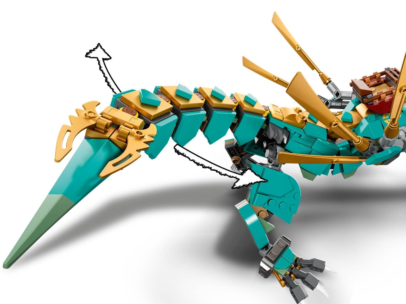 Dragon de la Jungla ( Lego 71746 ) imagen h