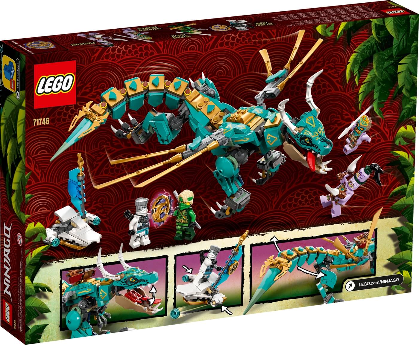 Dragon de la Jungla ( Lego 71746 ) imagen i