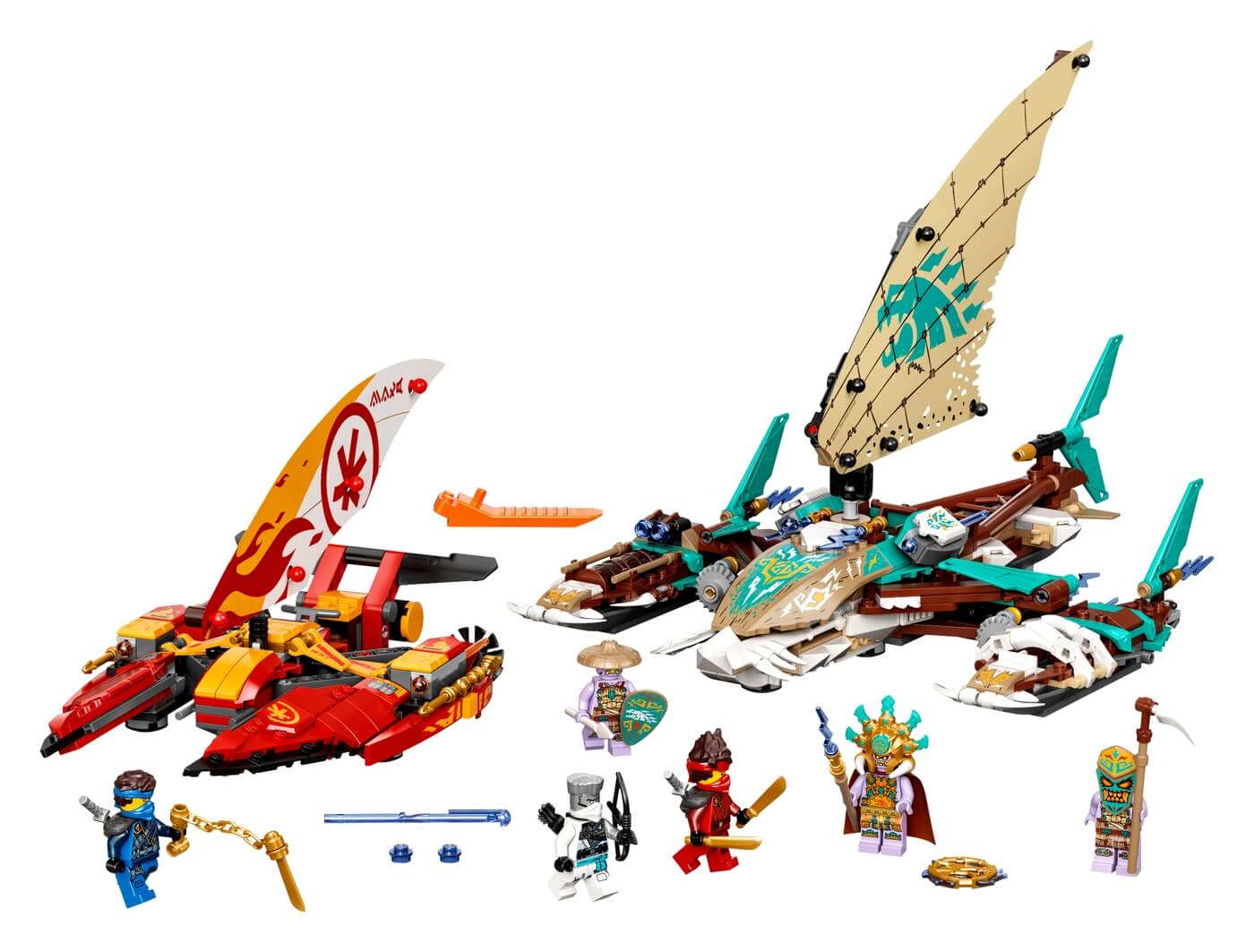 Batalla Naval en Catamaran ( Lego 71748 ) imagen a