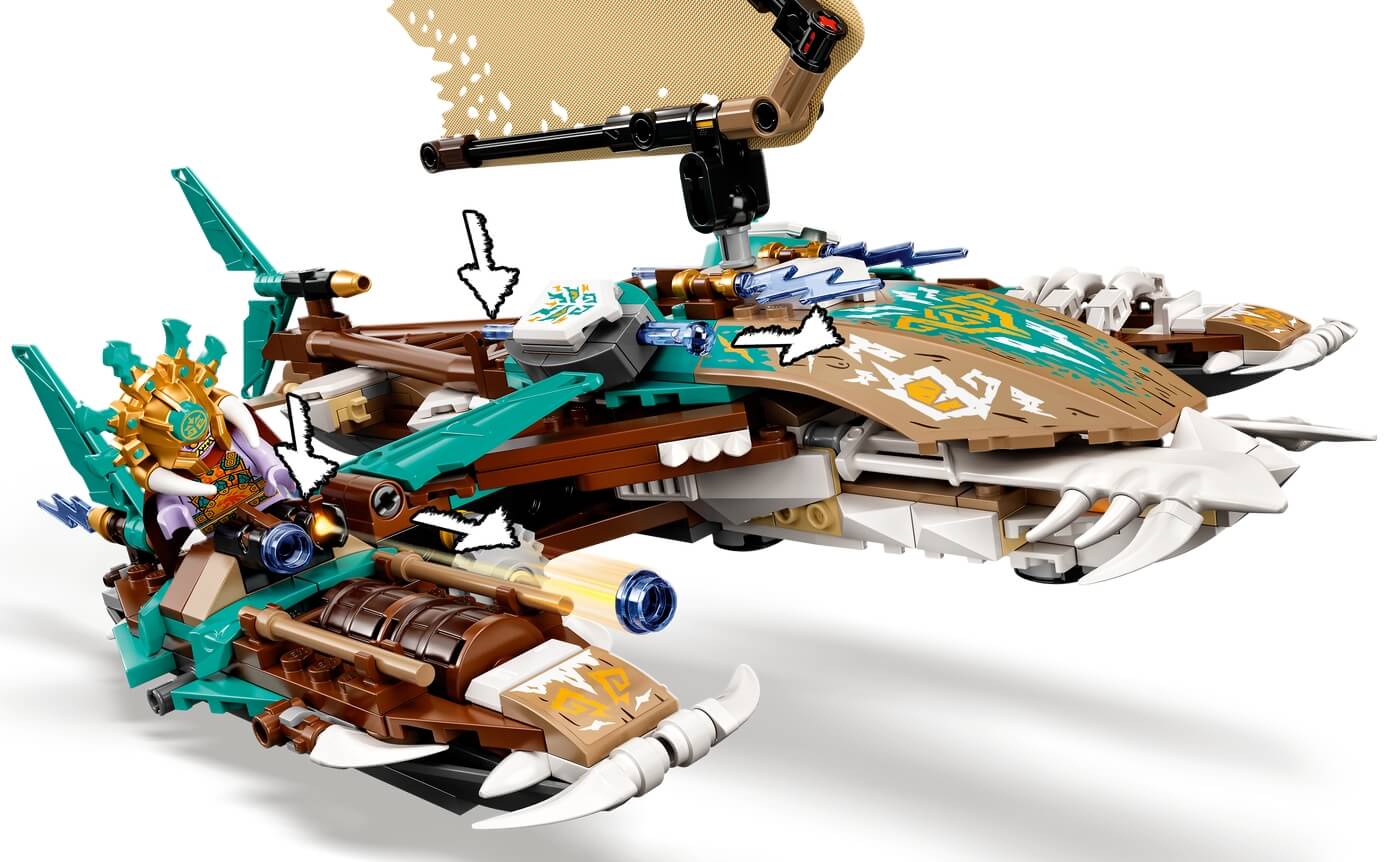 Batalla Naval en Catamaran ( Lego 71748 ) imagen h