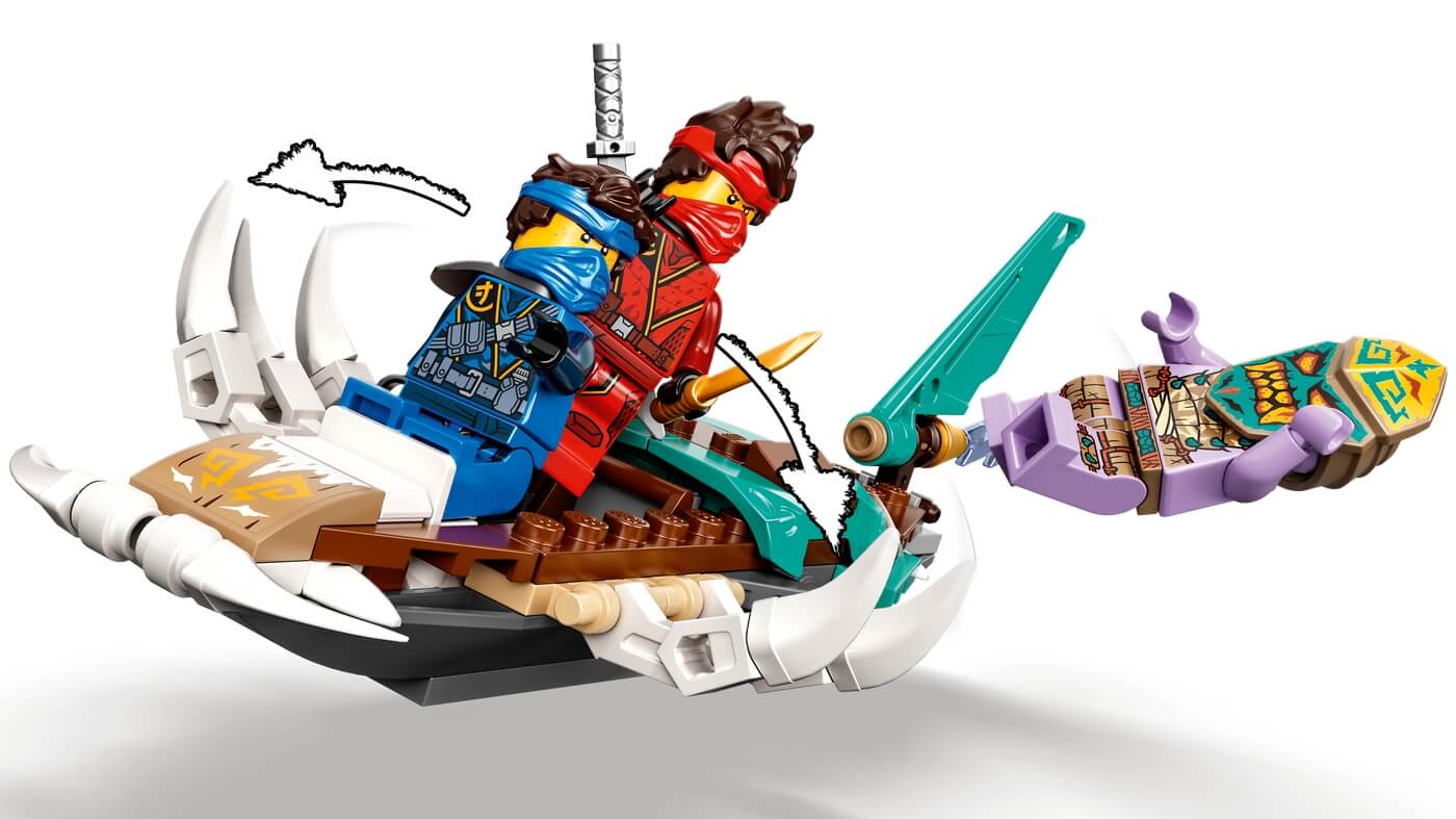 Batalla Naval en Catamaran ( Lego 71748 ) imagen i