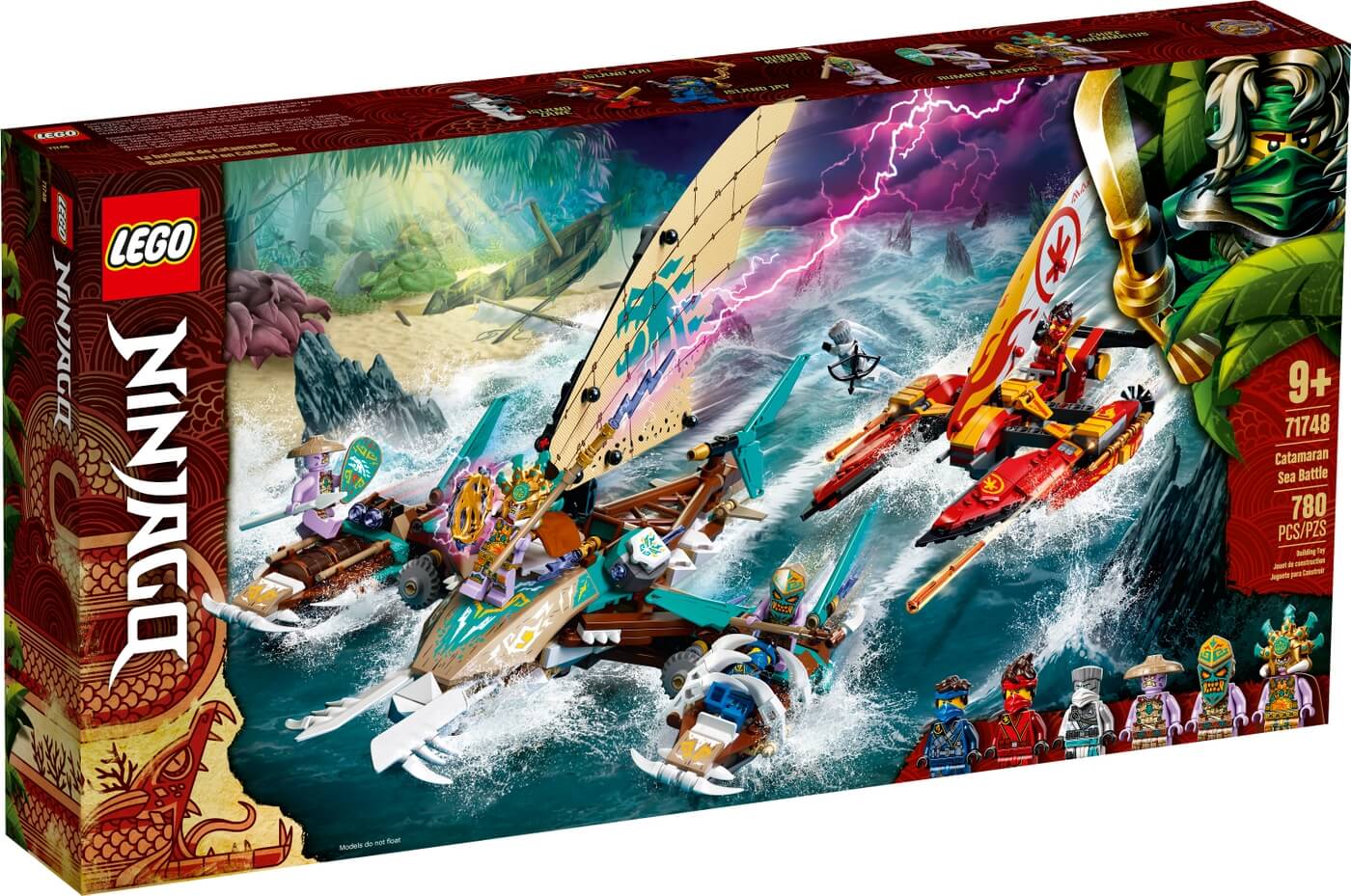 Batalla Naval en Catamaran ( Lego 71748 ) imagen k