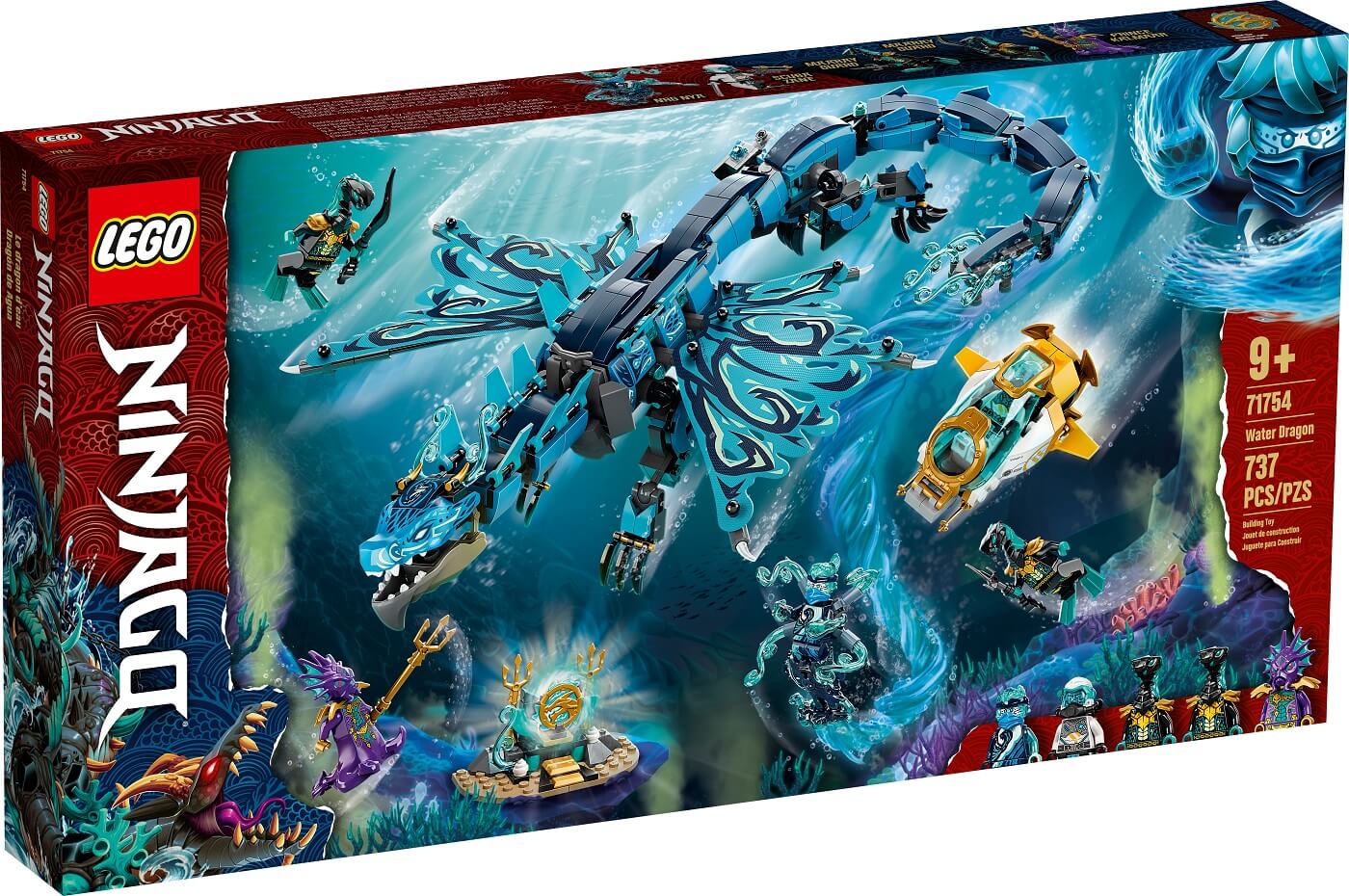 Dragon de Agua ( Lego 71754 ) imagen h