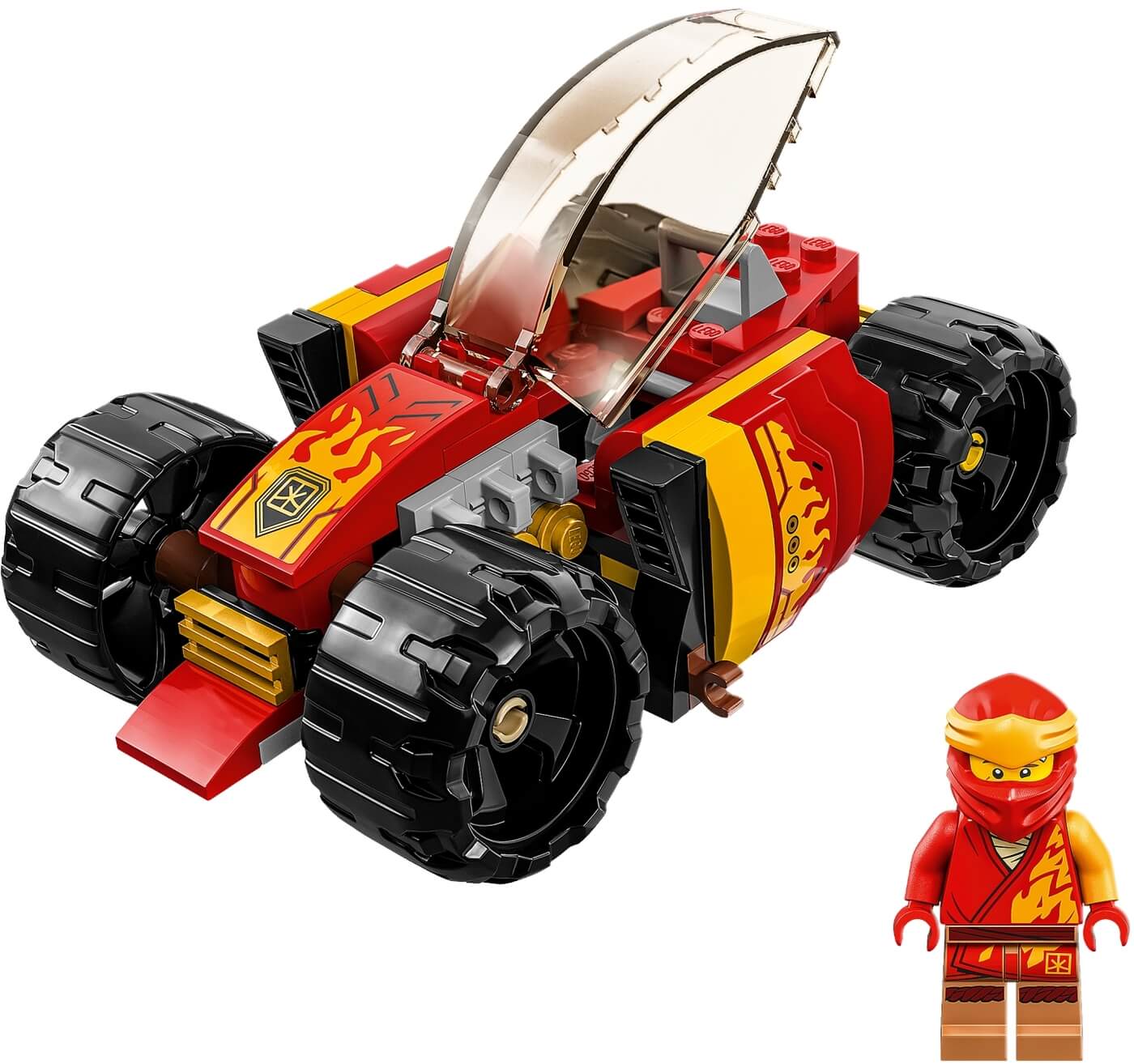Coche de Carreras Ninja EVO de Kai ( Lego 71780 ) imagen b
