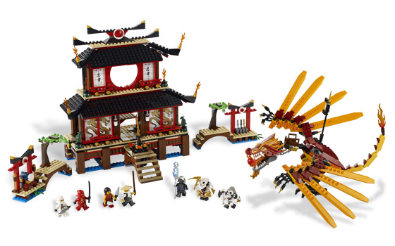Templo del Fuego ( Lego 2507 ) imagen a