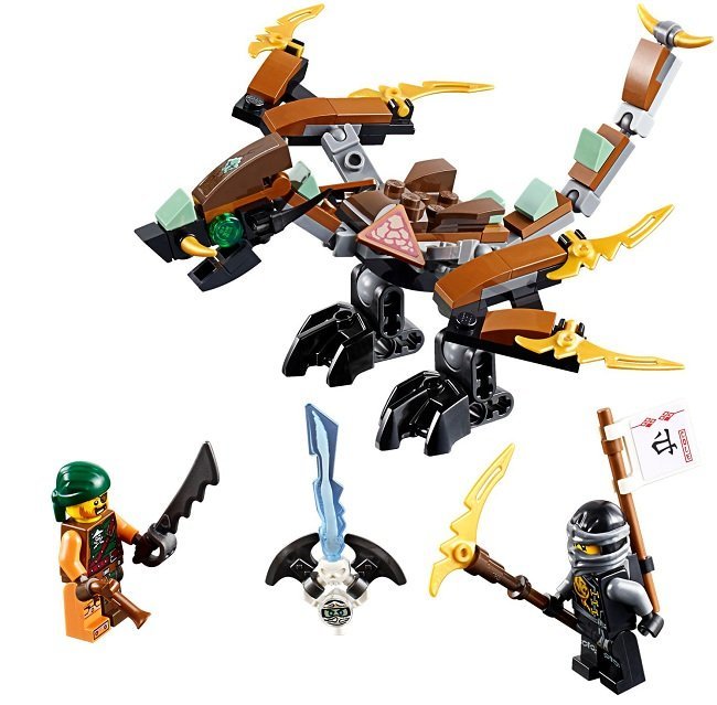 Dragón de Cole ( Lego 70599 ) imagen b
