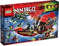 El Vuelo Final del Barco de Asalto Ninja