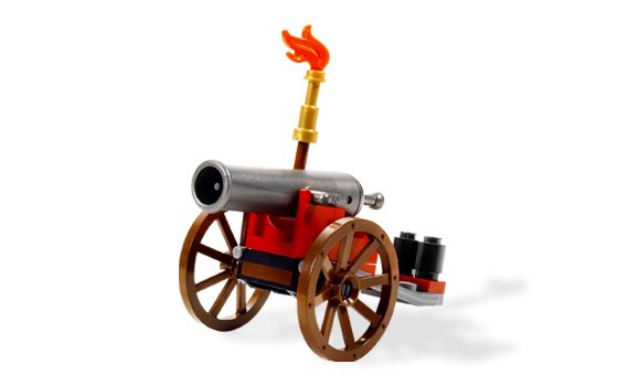 Batalla con Cañones ( Lego 6239 ) imagen c