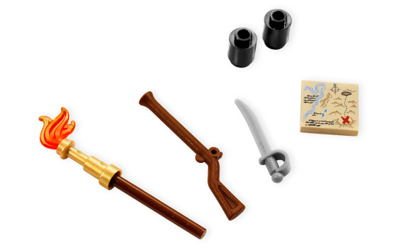 Batalla con Cañones ( Lego 6239 ) imagen d