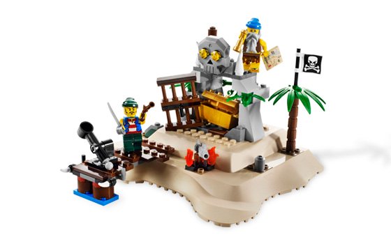 La Isla del Tesoro ( Lego 6241 ) imagen d