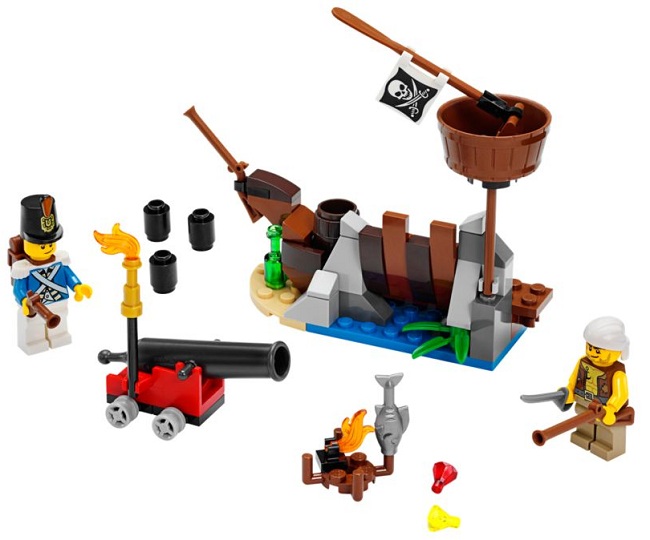 La Defensa del Naufragio ( Lego 70409 ) imagen a