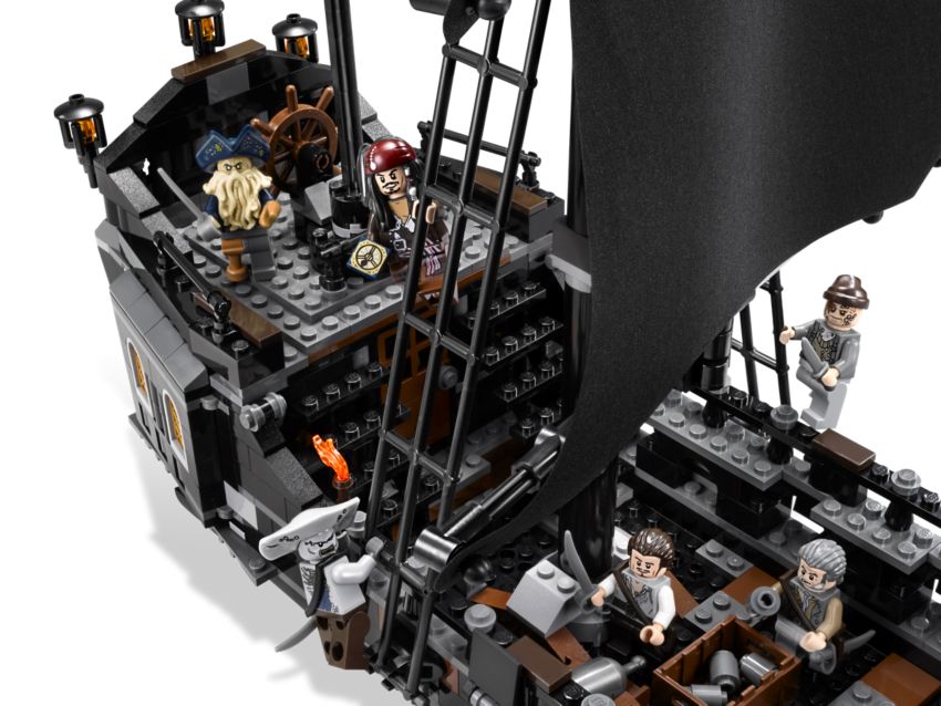 pañuelo de papel haz identificación Lego El Barco de la Perla Negra (Lego 4184) | Juguetes Juguetodo