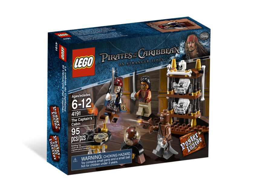El Camarote del Capitán ( Lego 4191 ) imagen b