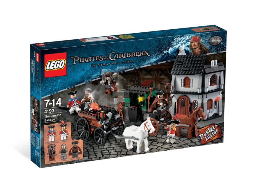 Huída en Londres ( Lego 4193 ) imagen b