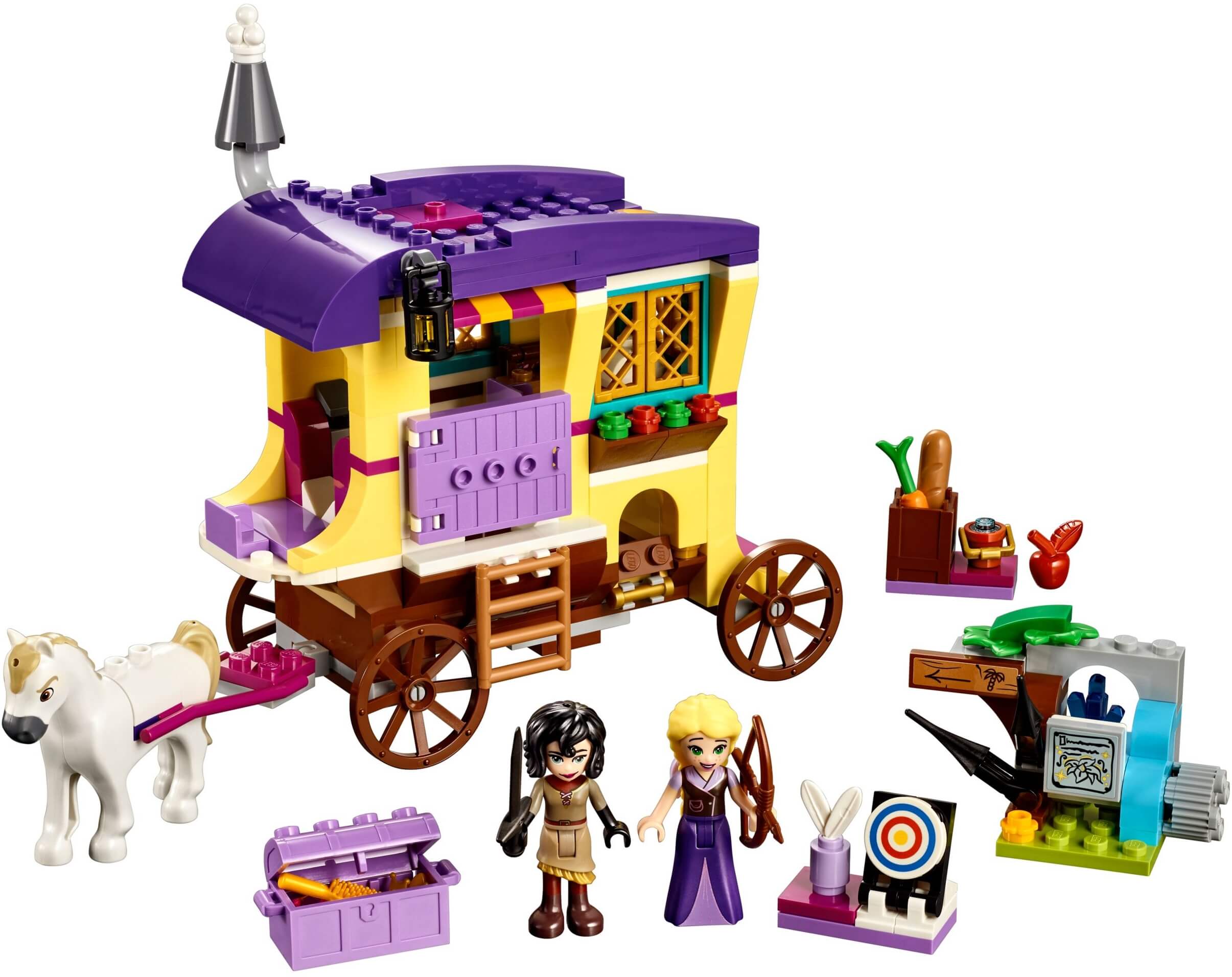 Caravana de viaje de Rapunzel ( Lego 41157 ) imagen a