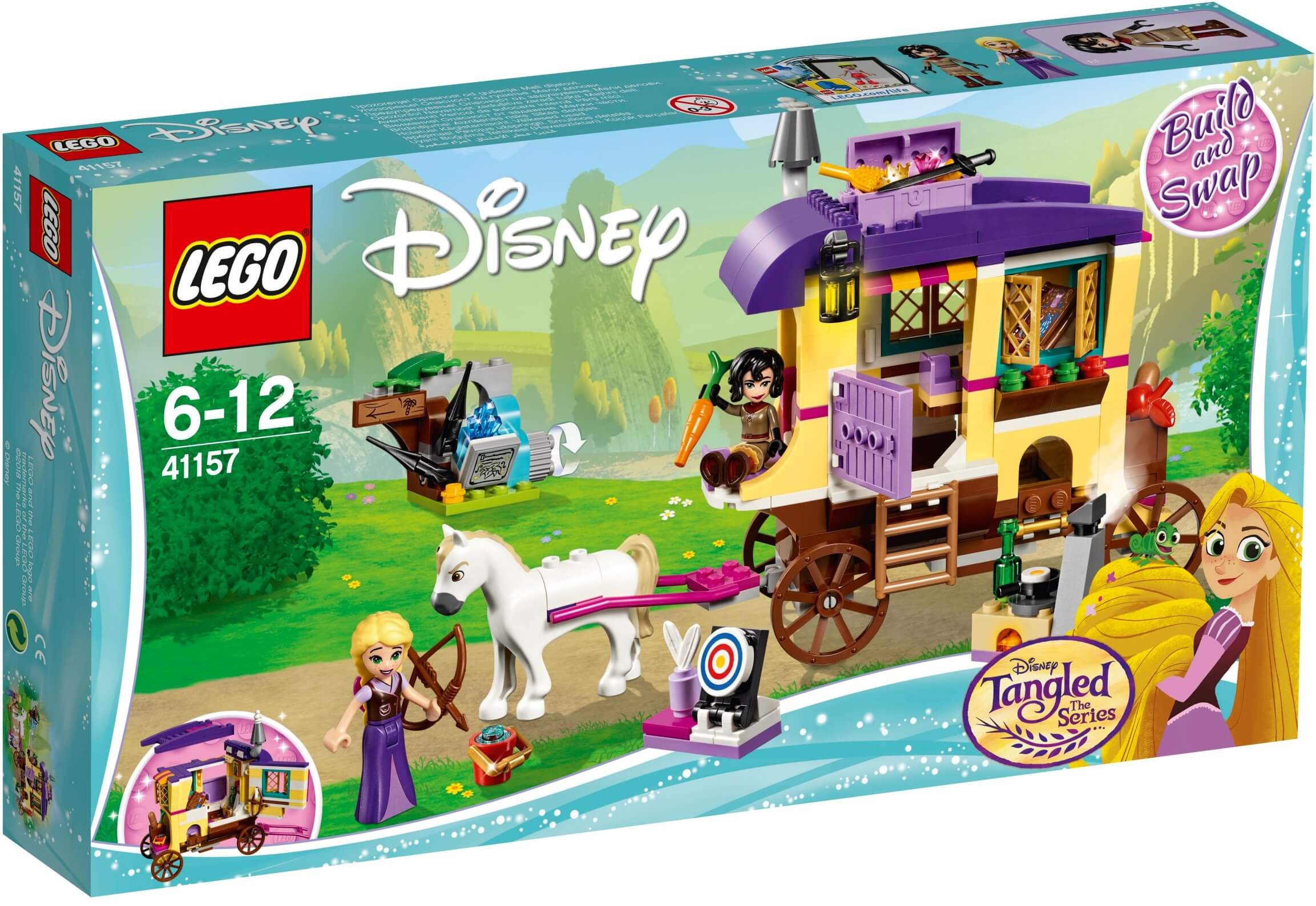 Caravana de viaje de Rapunzel ( Lego 41157 ) imagen d
