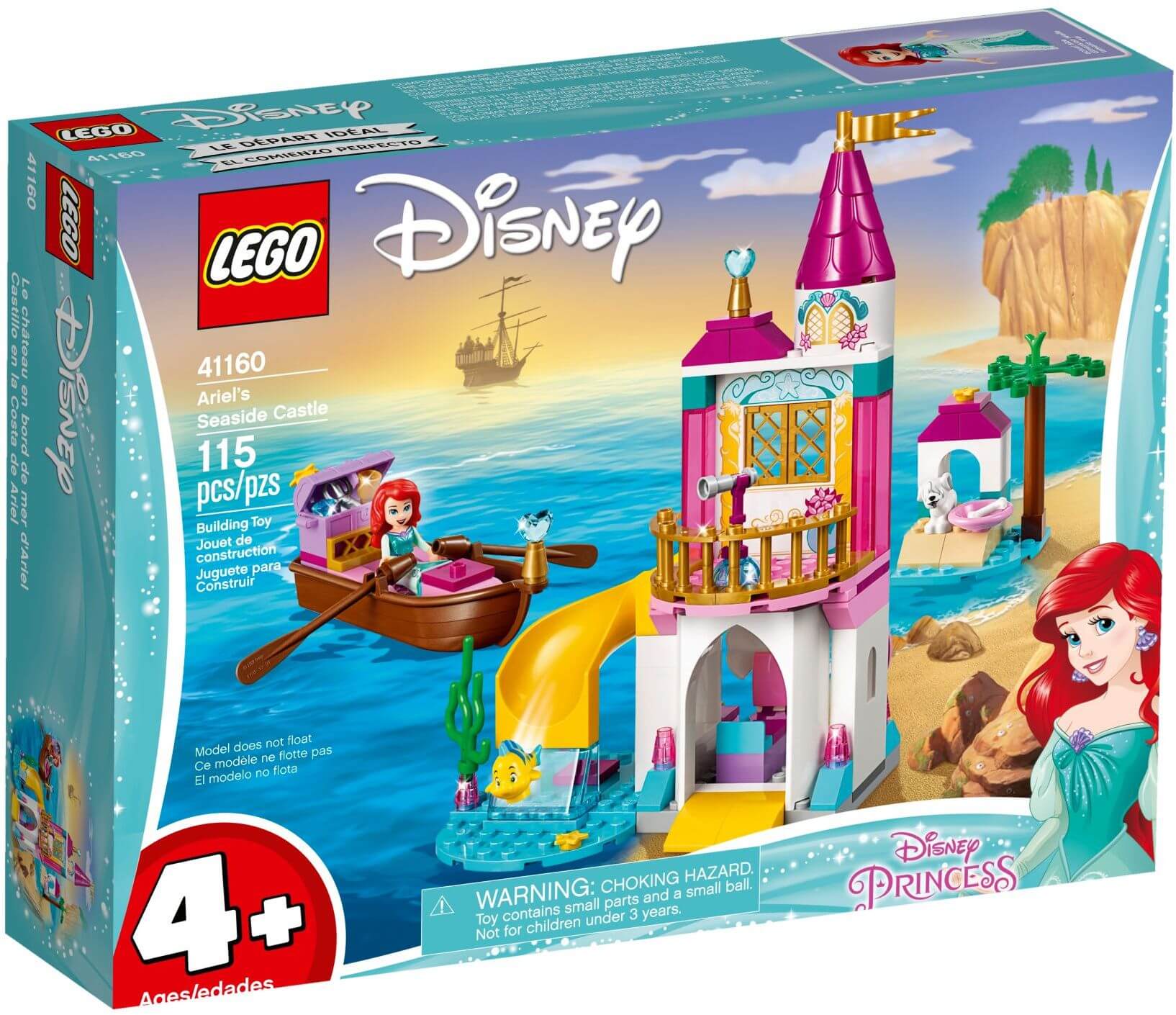 Castillo en la costa de Ariel ( Lego 41160 ) imagen e