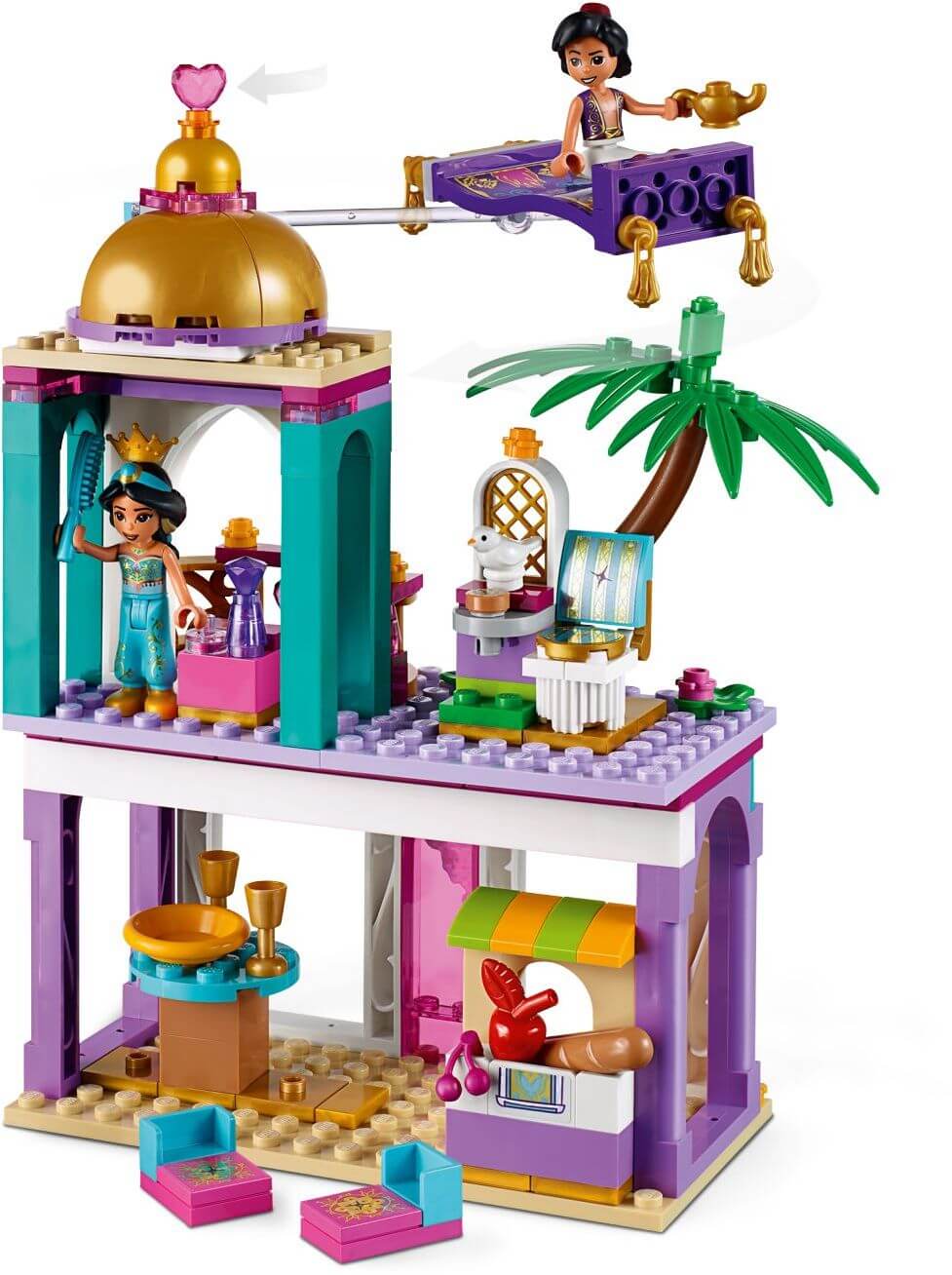 Aventuras en el palacio de Aladdin y Jasmine ( Lego 41161 ) imagen c