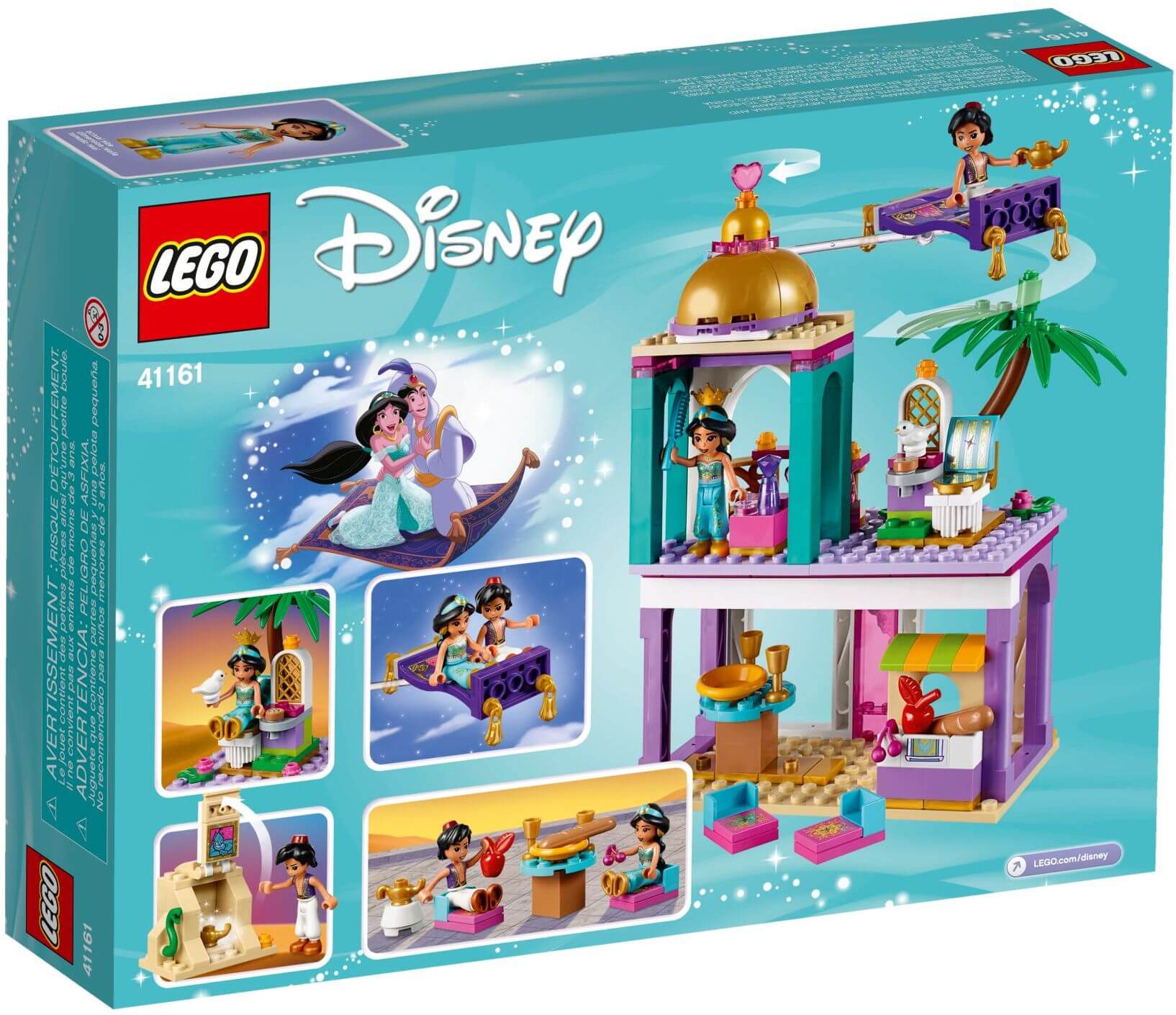 Aventuras en el palacio de Aladdin y Jasmine ( Lego 41161 ) imagen d