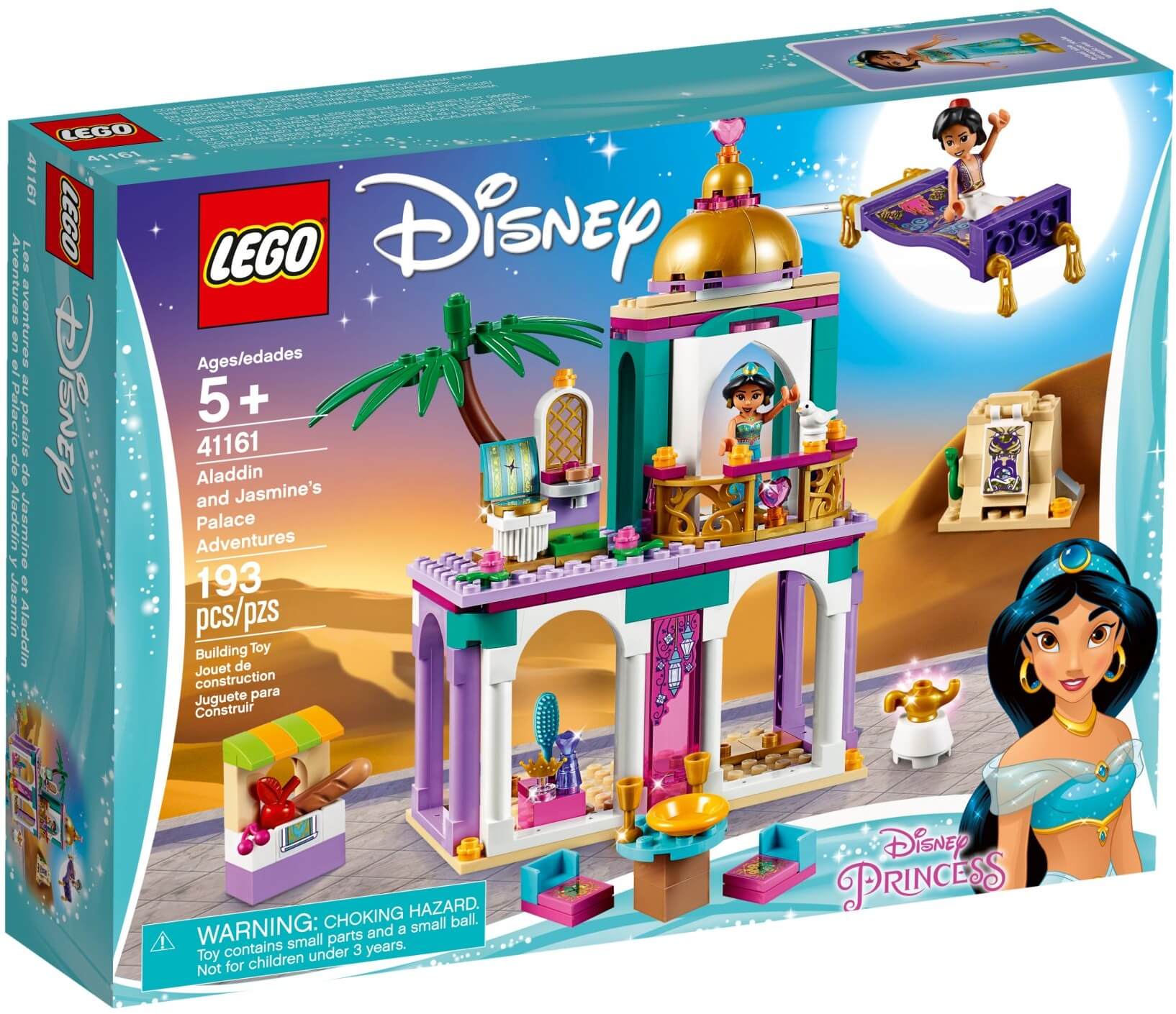 Aventuras en el palacio de Aladdin y Jasmine ( Lego 41161 ) imagen e