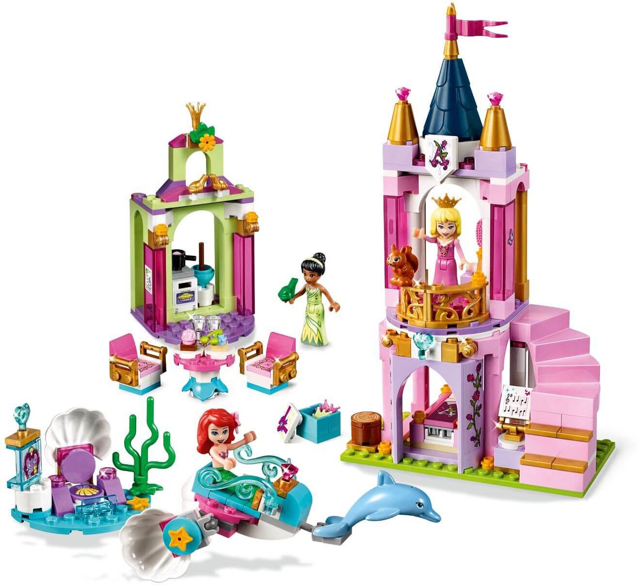 Celebracion Real de Ariel, Aurora y Tiana ( Lego 41162 ) imagen b