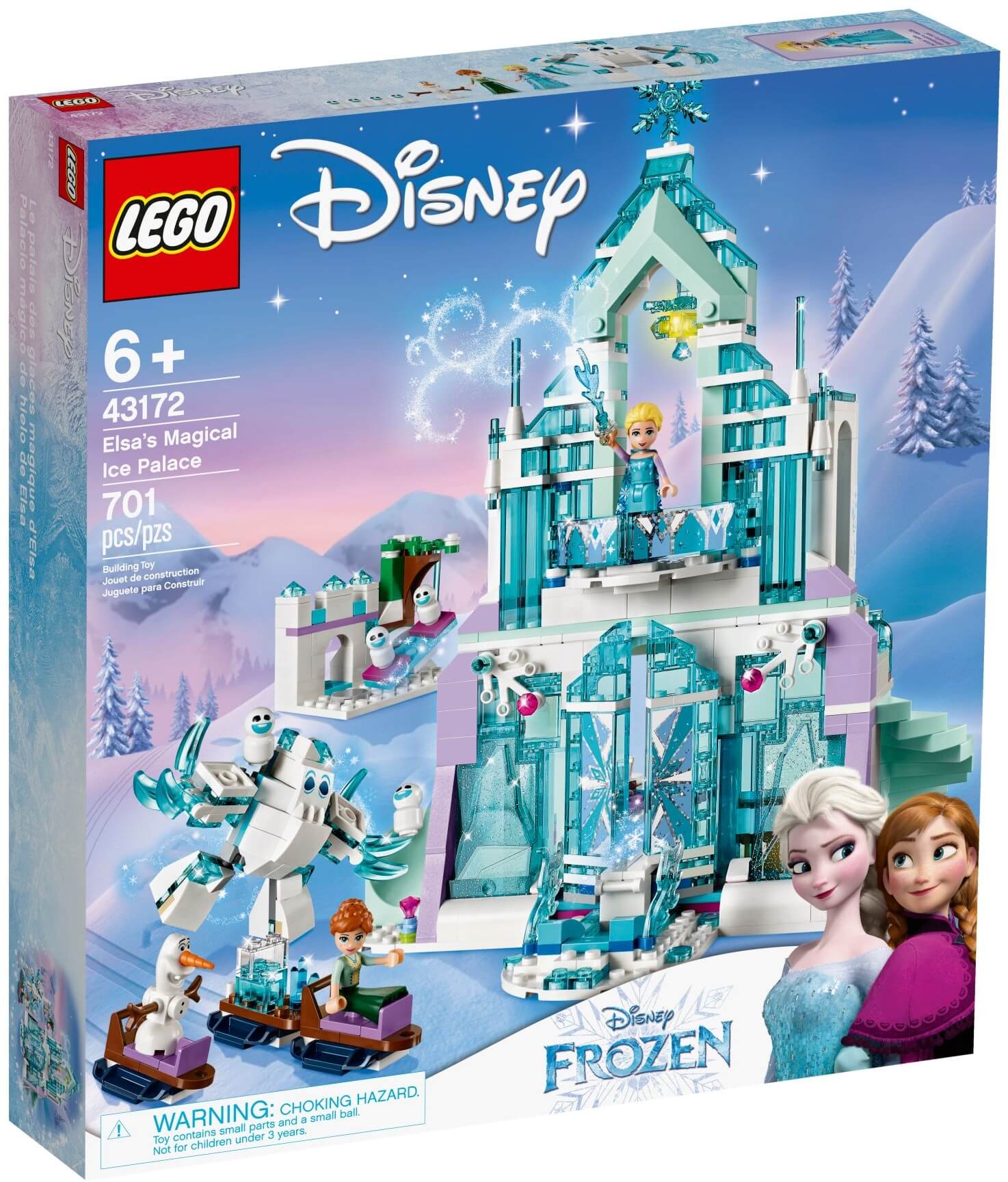 Palacio mágico de hielo de Elsa ( Lego 43172 ) imagen f