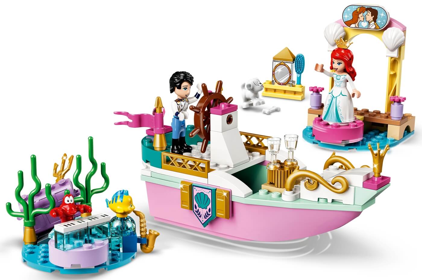 Barco de Ceremonias de Ariel ( Lego 43191 ) imagen b
