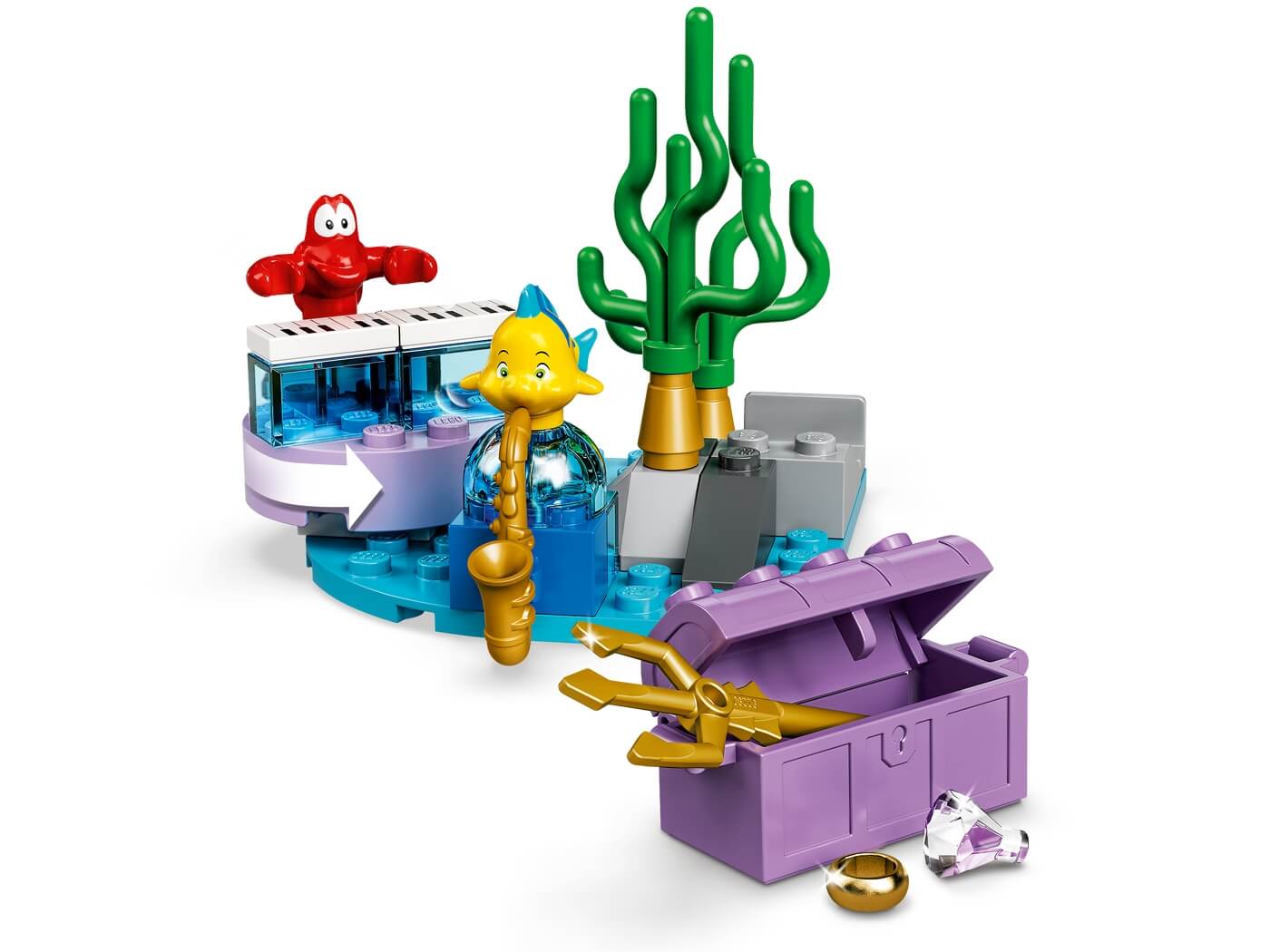 Barco de Ceremonias de Ariel ( Lego 43191 ) imagen d