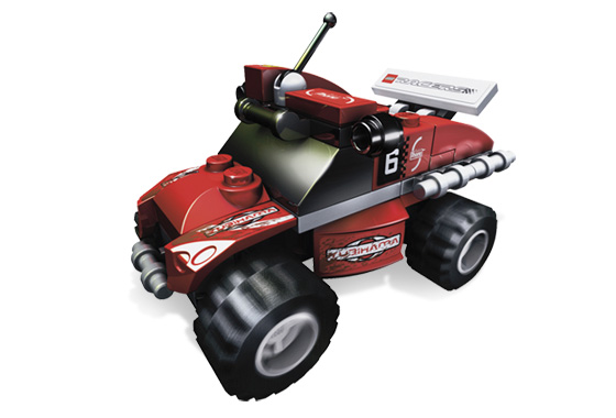 Tiny Turbos - Terrain Crusher ( Lego 8130 ) imagen a