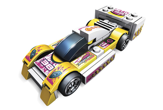 Tiny Turbos - Raceway Rider ( Lego 8131 ) imagen a