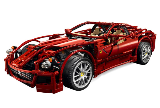 Ferrari - Ferrari 599 GTB Fiorano 110  ( Lego 8145 ) imagen a