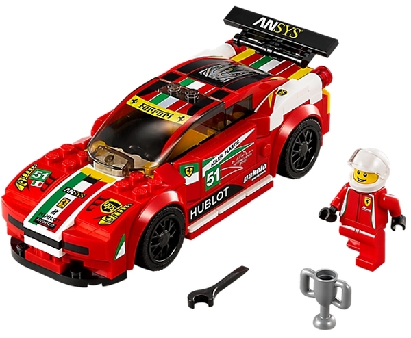 458 Italia GT2 ( Lego 75908 ) imagen a