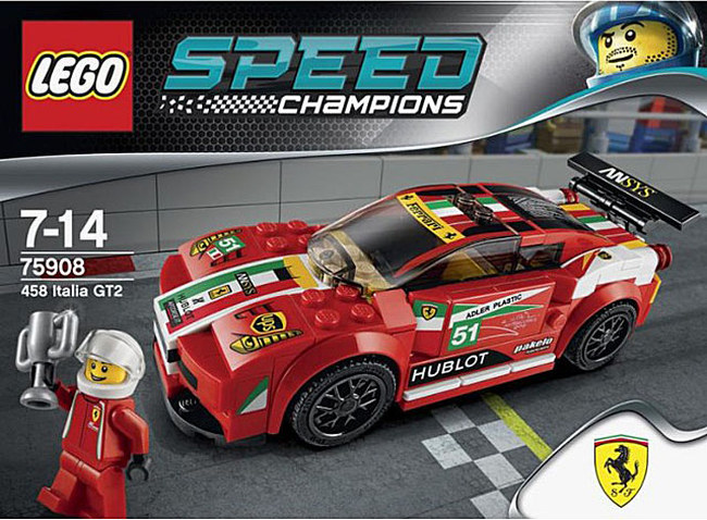 458 Italia GT2 ( Lego 75908 ) imagen c