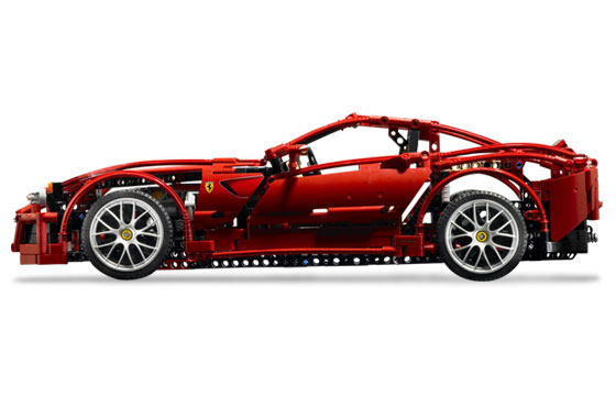 Ferrari - Ferrari 599 GTB Fiorano 110  ( Lego 8145 ) imagen b