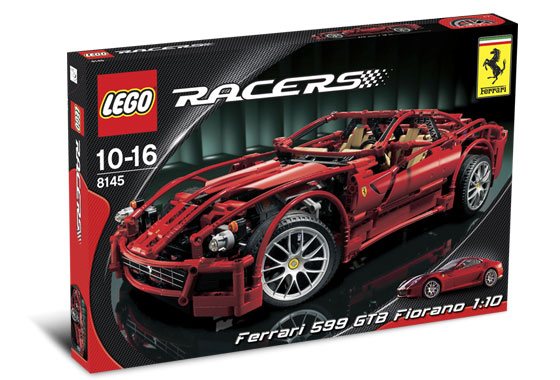 Ferrari - Ferrari 599 GTB Fiorano 110  ( Lego 8145 ) imagen c
