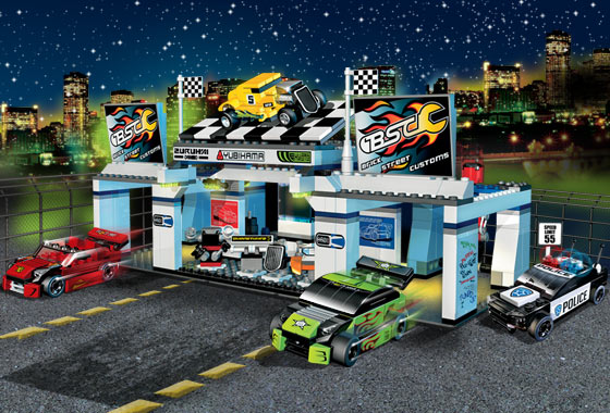 Tiny Turbos - Tuner Garage ( Lego 8681 ) imagen a