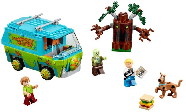 la maquina del misterio scooby doo lego