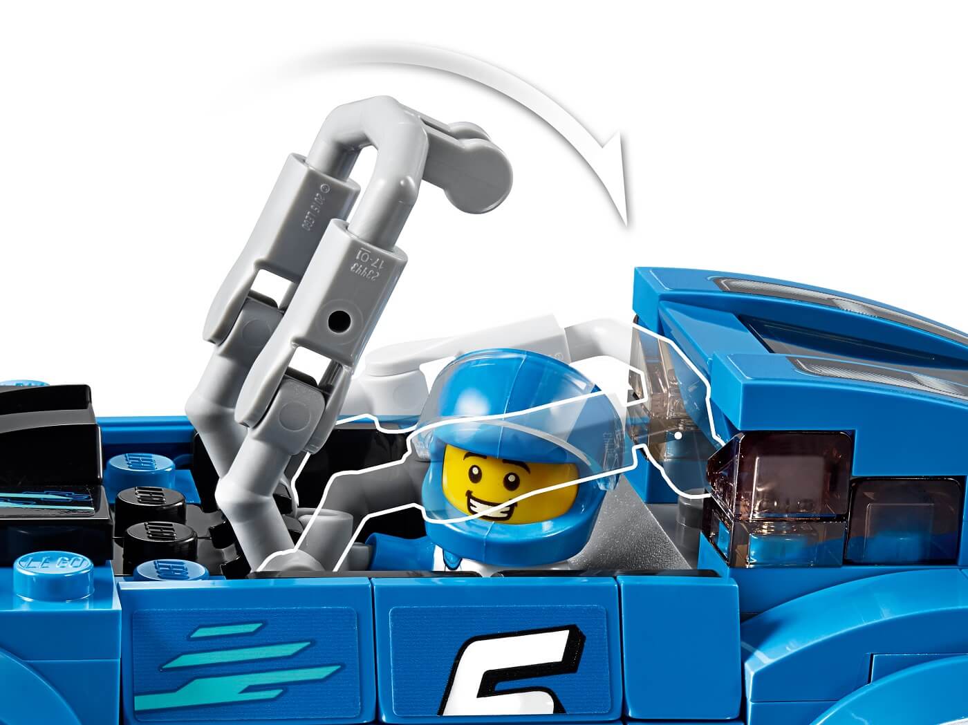 Deportivo Chevrolet Camaro ZL1 ( Lego 75891 ) imagen e