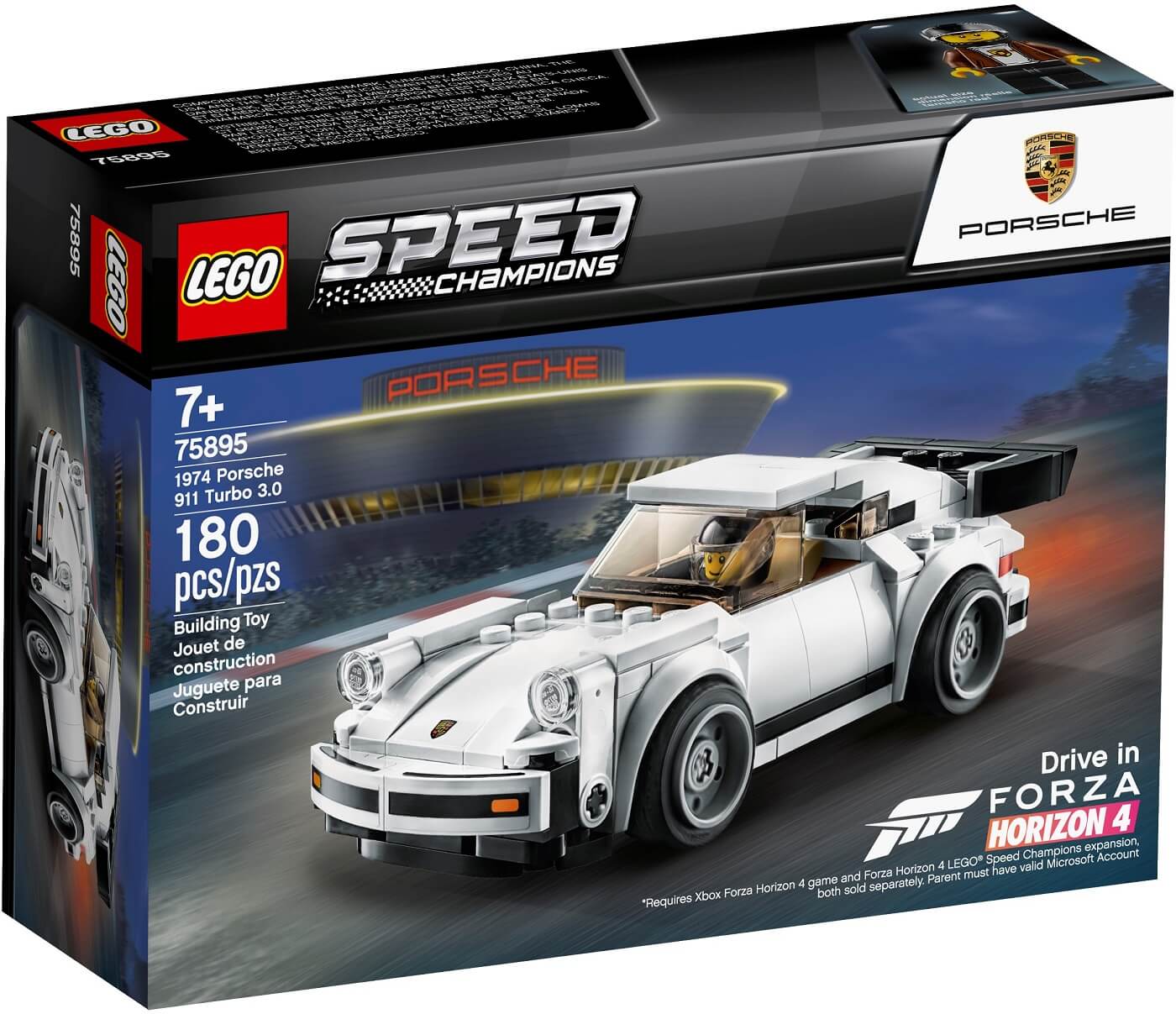 1974 Porsche 911 Turbo 3 ( Lego 75895 ) imagen g